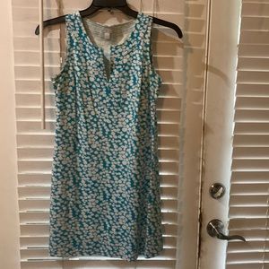 Blue sleeveless dress adult small